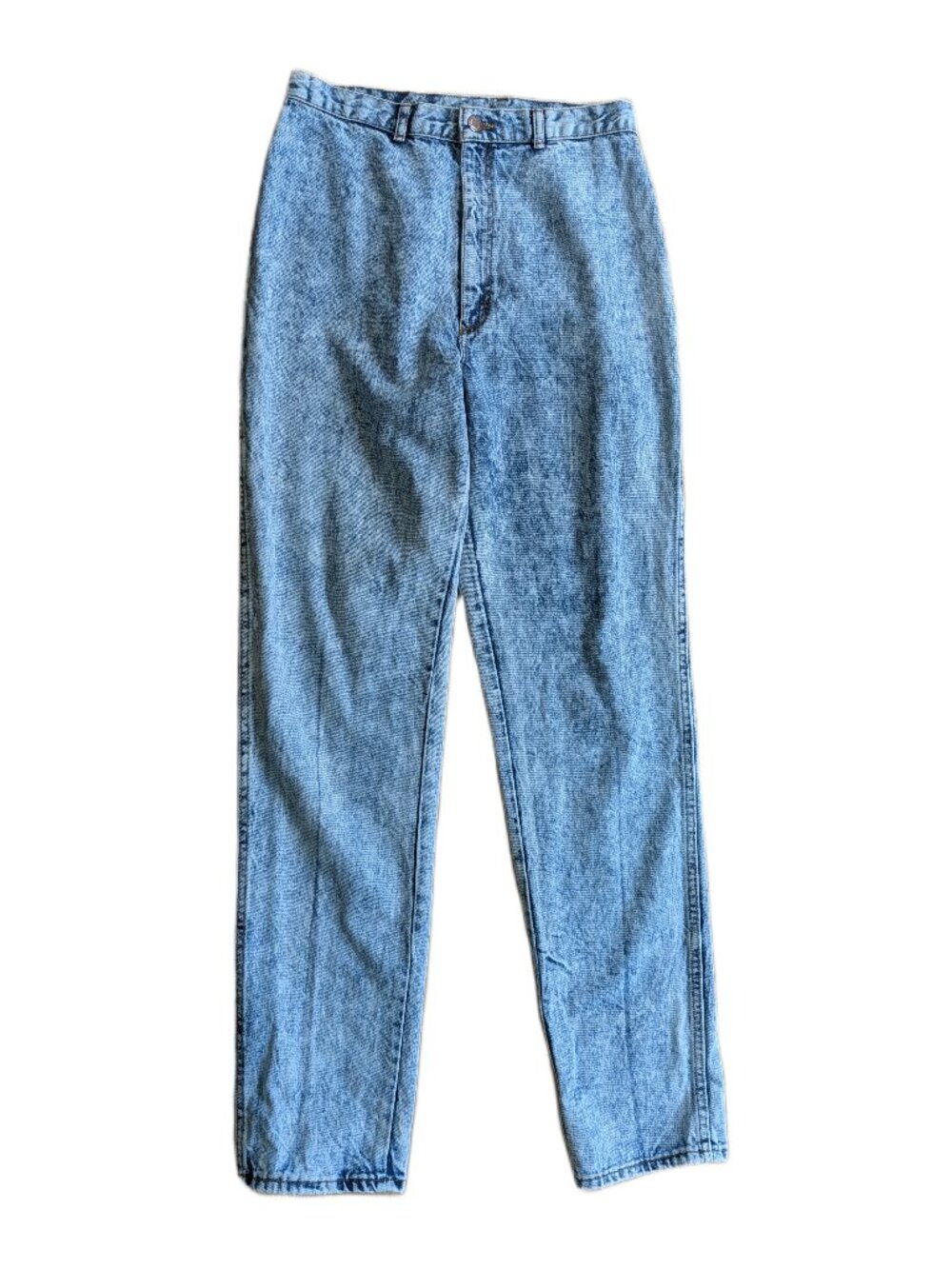 Vintage Acid Wash High Rise Denim Jeans
